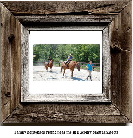 family horseback riding near me in Duxbury, Massachusetts